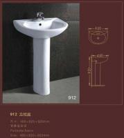 匠心打造，品質生活——易臣衛浴立柱盆912（洗臉盆）產品解析